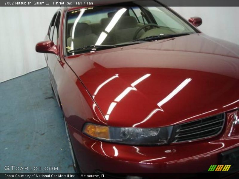 Patriot Red Pearl / Tan 2002 Mitsubishi Galant ES