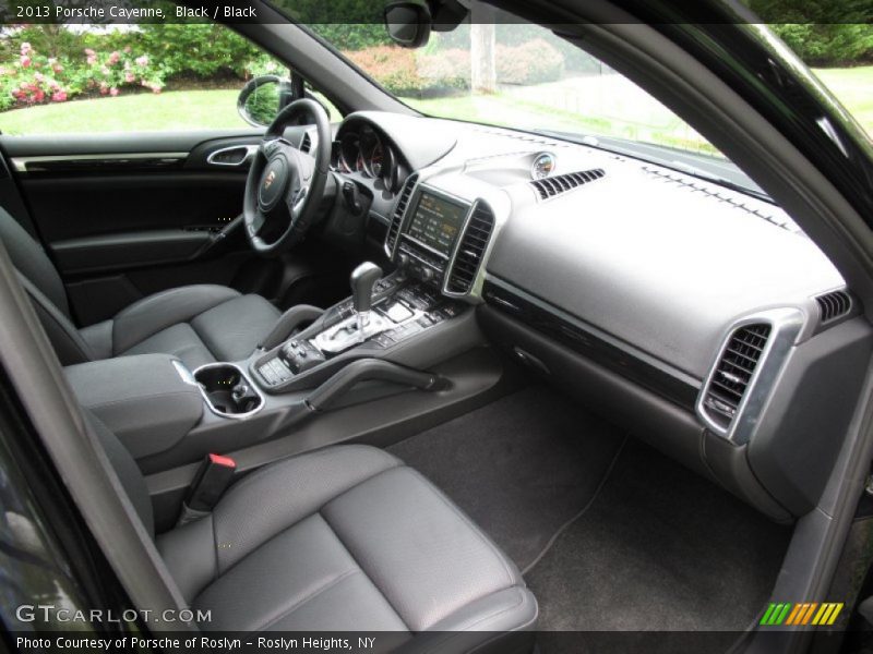 Black Interior - 2013 Cayenne  