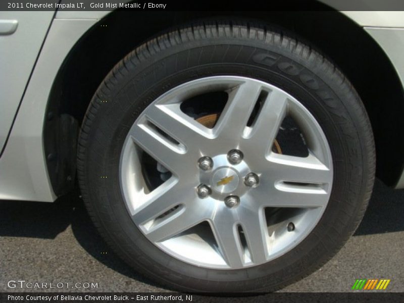 Gold Mist Metallic / Ebony 2011 Chevrolet Impala LT