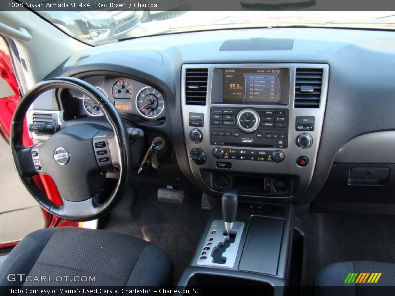 Red Brawn / Charcoal 2008 Nissan Armada SE 4x4