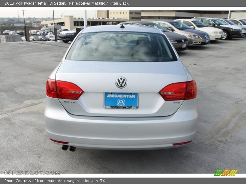 Reflex Silver Metallic / Titan Black 2013 Volkswagen Jetta TDI Sedan