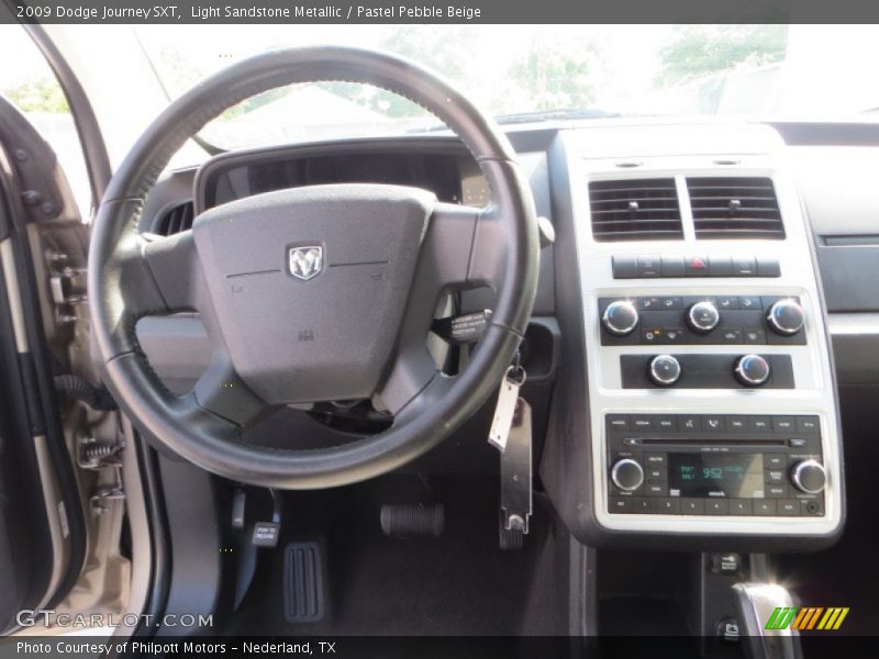 Light Sandstone Metallic / Pastel Pebble Beige 2009 Dodge Journey SXT