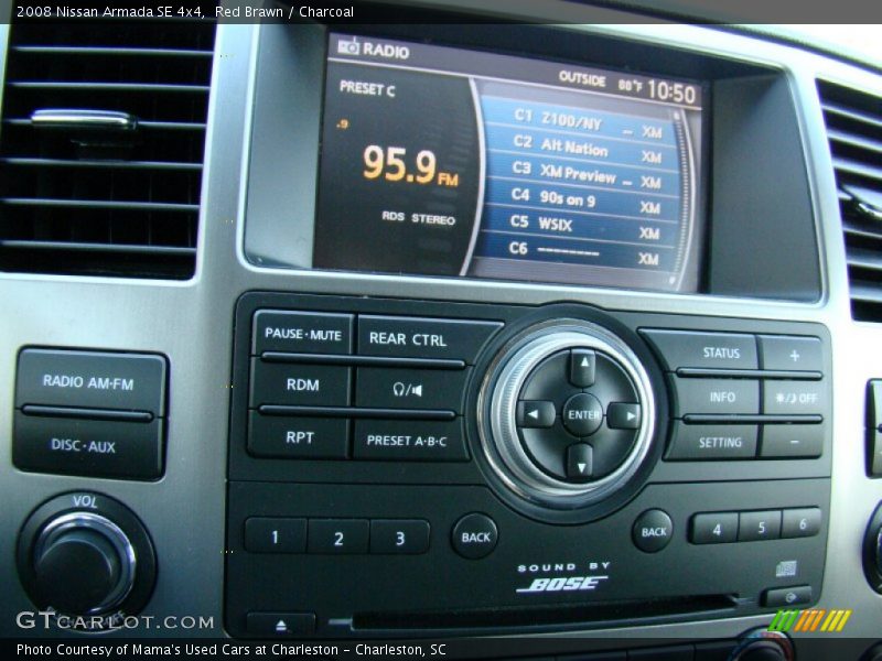 Red Brawn / Charcoal 2008 Nissan Armada SE 4x4
