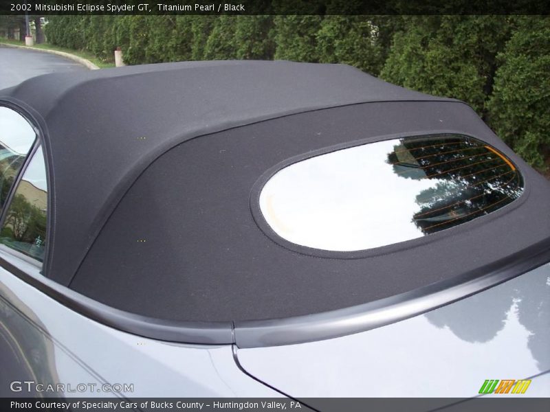 Titanium Pearl / Black 2002 Mitsubishi Eclipse Spyder GT