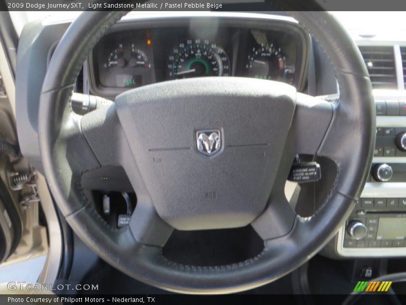 Light Sandstone Metallic / Pastel Pebble Beige 2009 Dodge Journey SXT