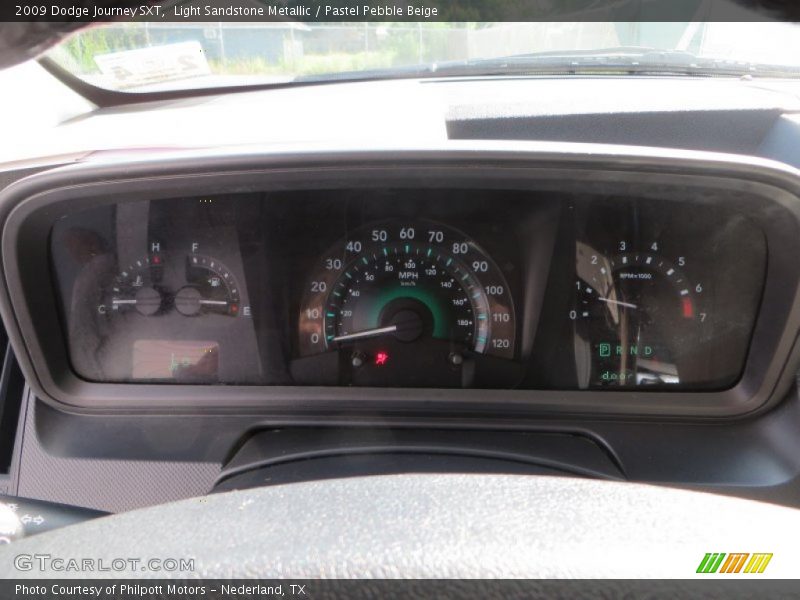 Light Sandstone Metallic / Pastel Pebble Beige 2009 Dodge Journey SXT