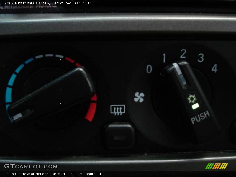 Patriot Red Pearl / Tan 2002 Mitsubishi Galant ES