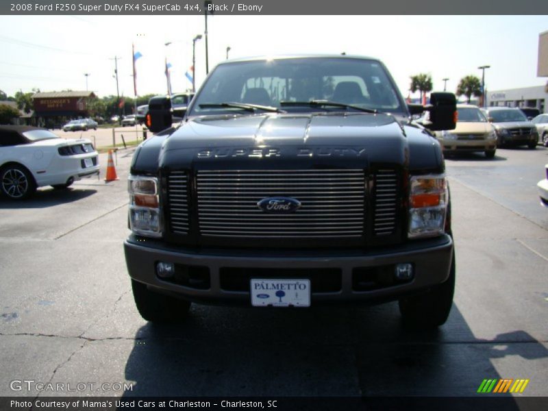 Black / Ebony 2008 Ford F250 Super Duty FX4 SuperCab 4x4