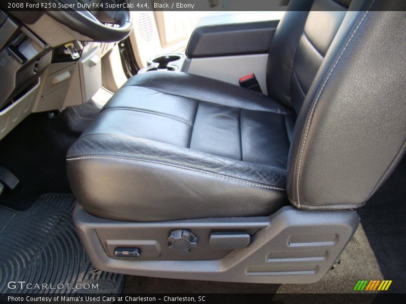 Black / Ebony 2008 Ford F250 Super Duty FX4 SuperCab 4x4
