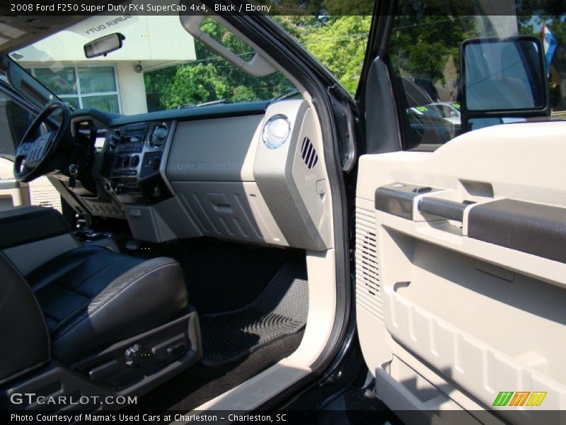 Black / Ebony 2008 Ford F250 Super Duty FX4 SuperCab 4x4