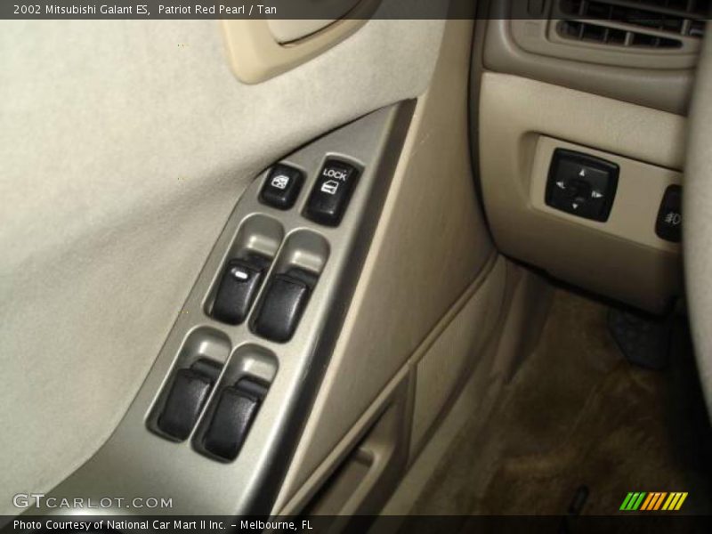 Patriot Red Pearl / Tan 2002 Mitsubishi Galant ES