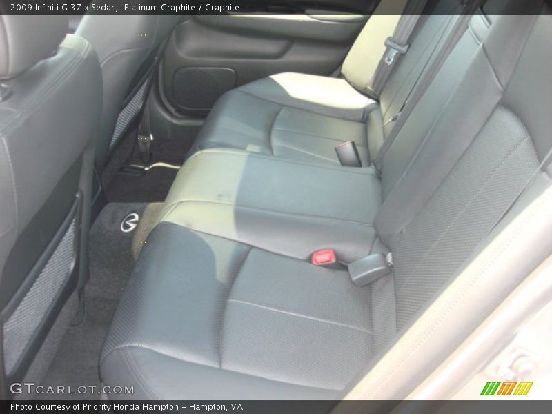 Platinum Graphite / Graphite 2009 Infiniti G 37 x Sedan