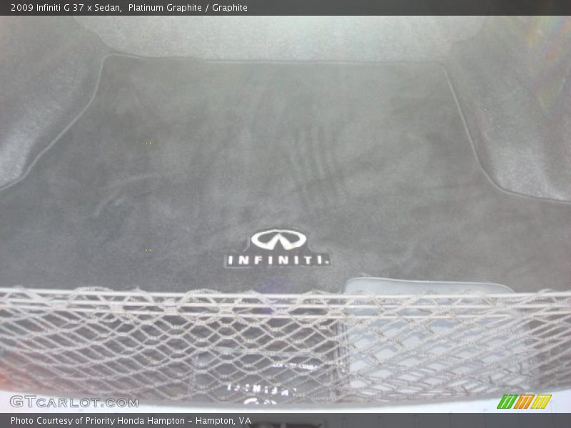 Platinum Graphite / Graphite 2009 Infiniti G 37 x Sedan