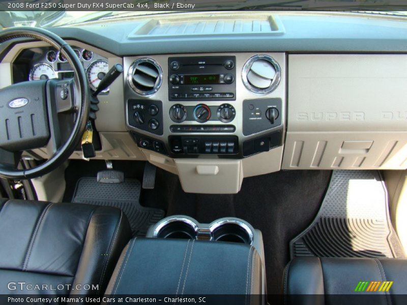 Black / Ebony 2008 Ford F250 Super Duty FX4 SuperCab 4x4
