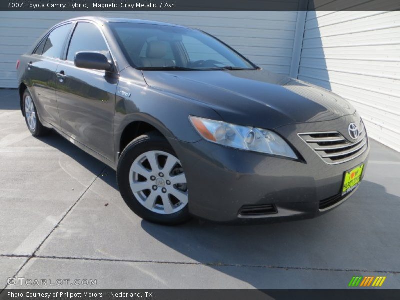 Magnetic Gray Metallic / Ash 2007 Toyota Camry Hybrid