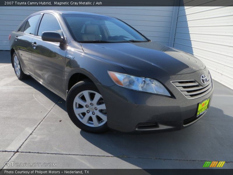 Magnetic Gray Metallic / Ash 2007 Toyota Camry Hybrid