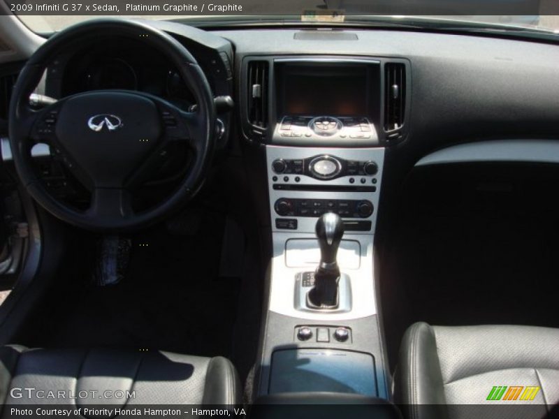 Platinum Graphite / Graphite 2009 Infiniti G 37 x Sedan
