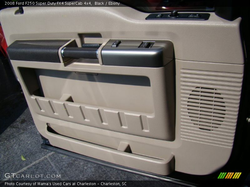 Black / Ebony 2008 Ford F250 Super Duty FX4 SuperCab 4x4