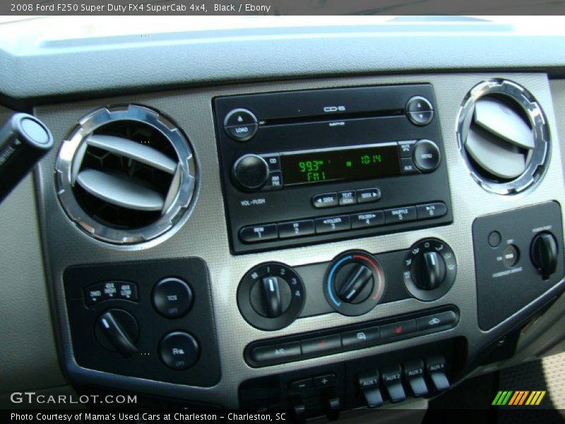 Black / Ebony 2008 Ford F250 Super Duty FX4 SuperCab 4x4