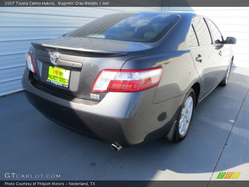 Magnetic Gray Metallic / Ash 2007 Toyota Camry Hybrid