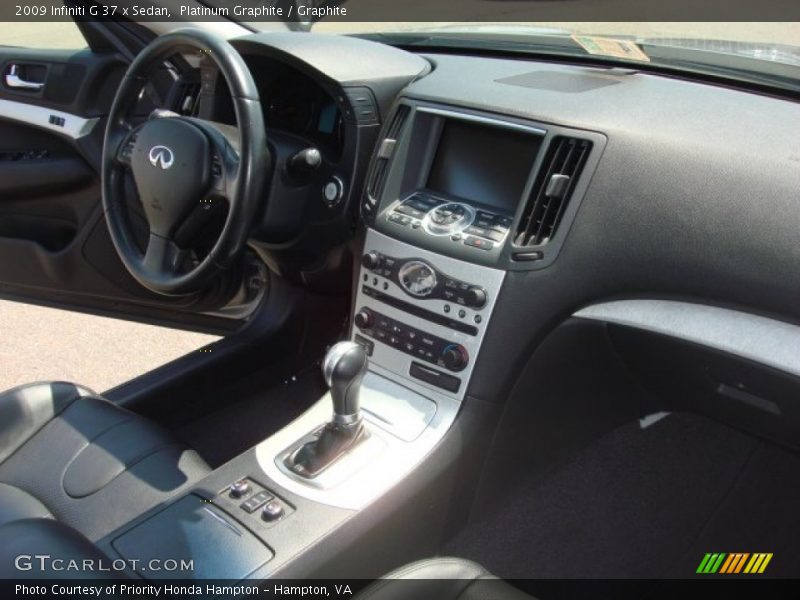 Platinum Graphite / Graphite 2009 Infiniti G 37 x Sedan