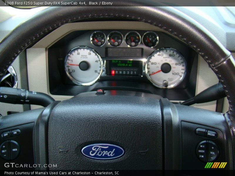 Black / Ebony 2008 Ford F250 Super Duty FX4 SuperCab 4x4