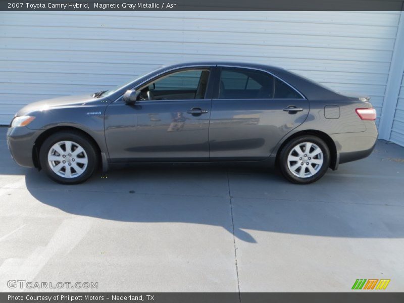 Magnetic Gray Metallic / Ash 2007 Toyota Camry Hybrid