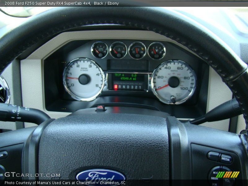 Black / Ebony 2008 Ford F250 Super Duty FX4 SuperCab 4x4