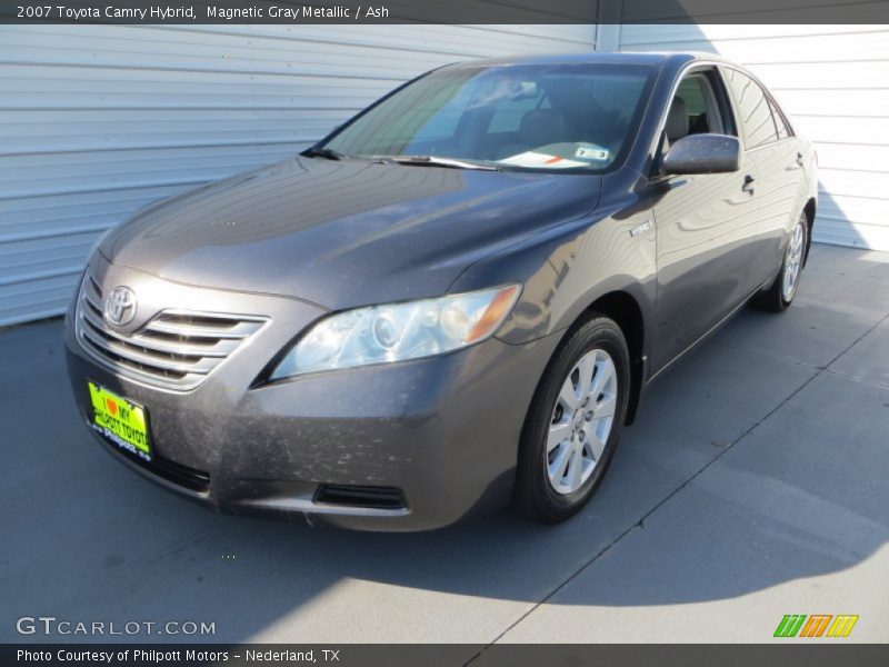 Magnetic Gray Metallic / Ash 2007 Toyota Camry Hybrid