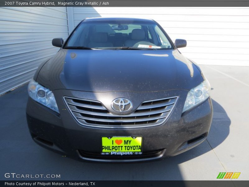Magnetic Gray Metallic / Ash 2007 Toyota Camry Hybrid