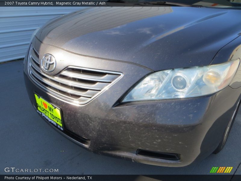 Magnetic Gray Metallic / Ash 2007 Toyota Camry Hybrid