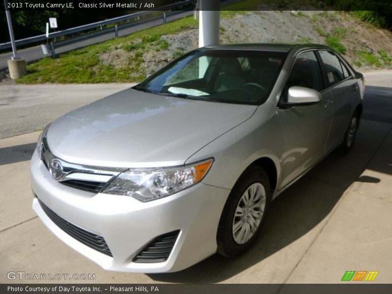 Classic Silver Metallic / Ash 2013 Toyota Camry LE