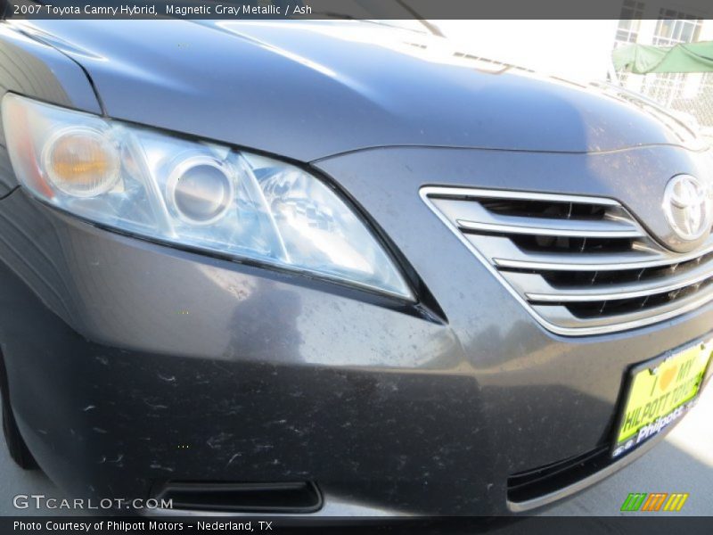 Magnetic Gray Metallic / Ash 2007 Toyota Camry Hybrid