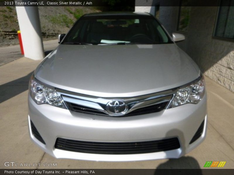 Classic Silver Metallic / Ash 2013 Toyota Camry LE