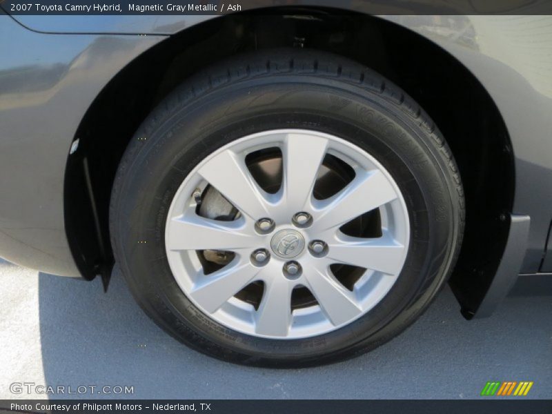 Magnetic Gray Metallic / Ash 2007 Toyota Camry Hybrid