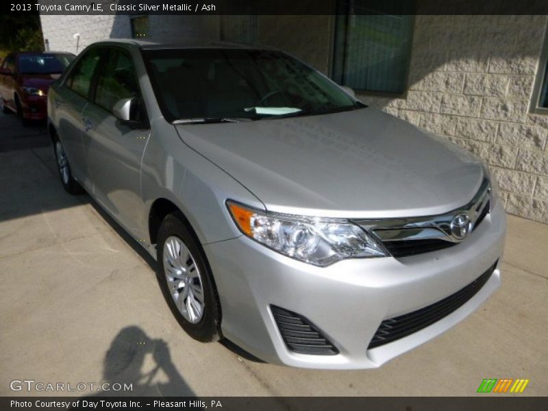 Classic Silver Metallic / Ash 2013 Toyota Camry LE