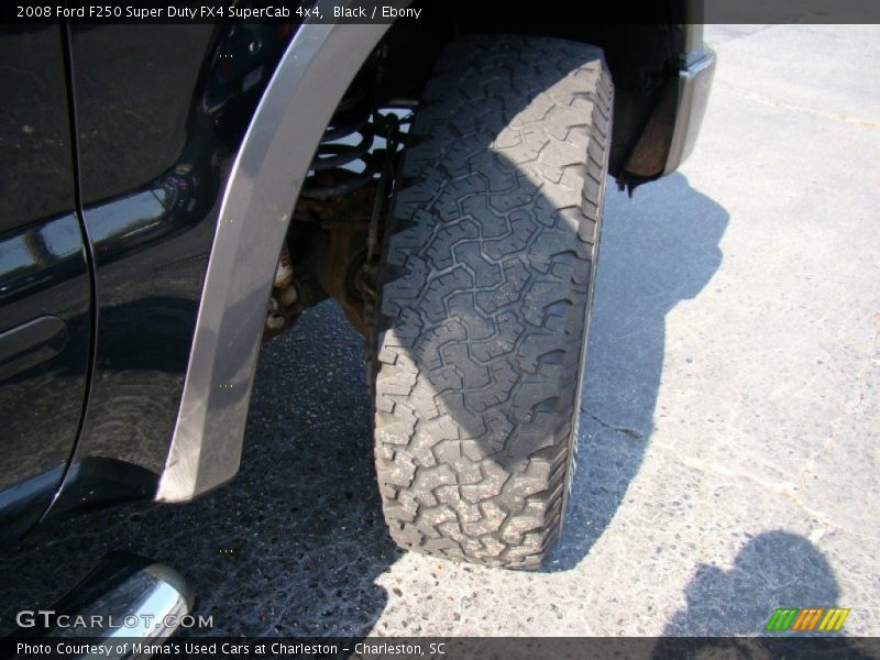 Black / Ebony 2008 Ford F250 Super Duty FX4 SuperCab 4x4
