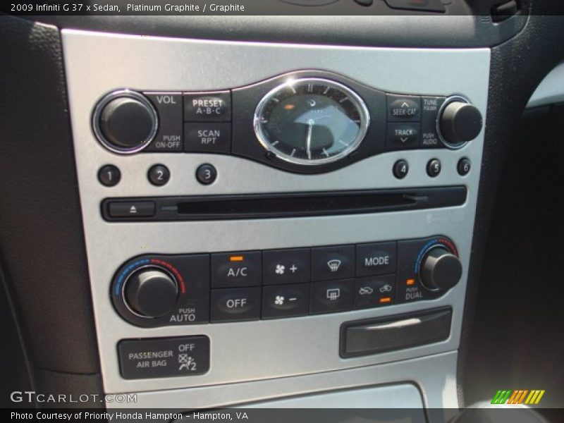 Platinum Graphite / Graphite 2009 Infiniti G 37 x Sedan