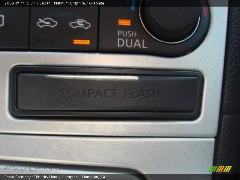 Platinum Graphite / Graphite 2009 Infiniti G 37 x Sedan