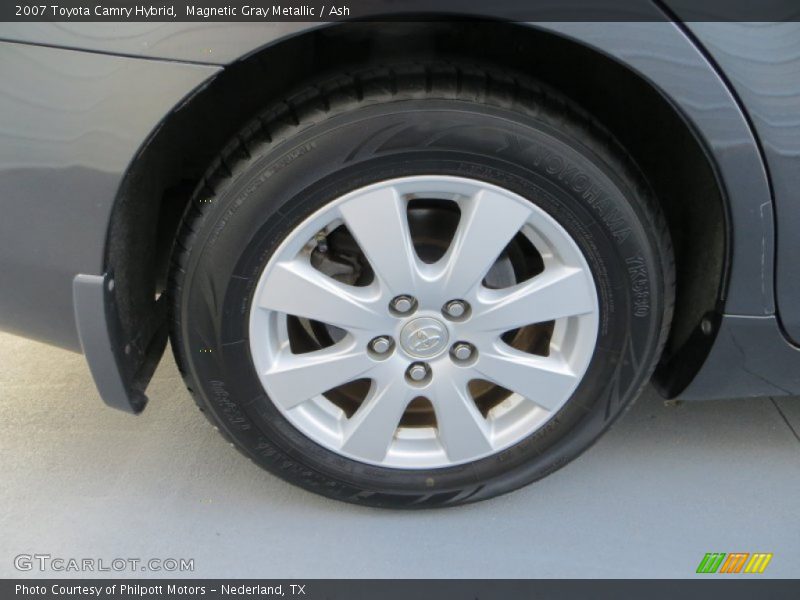 Magnetic Gray Metallic / Ash 2007 Toyota Camry Hybrid