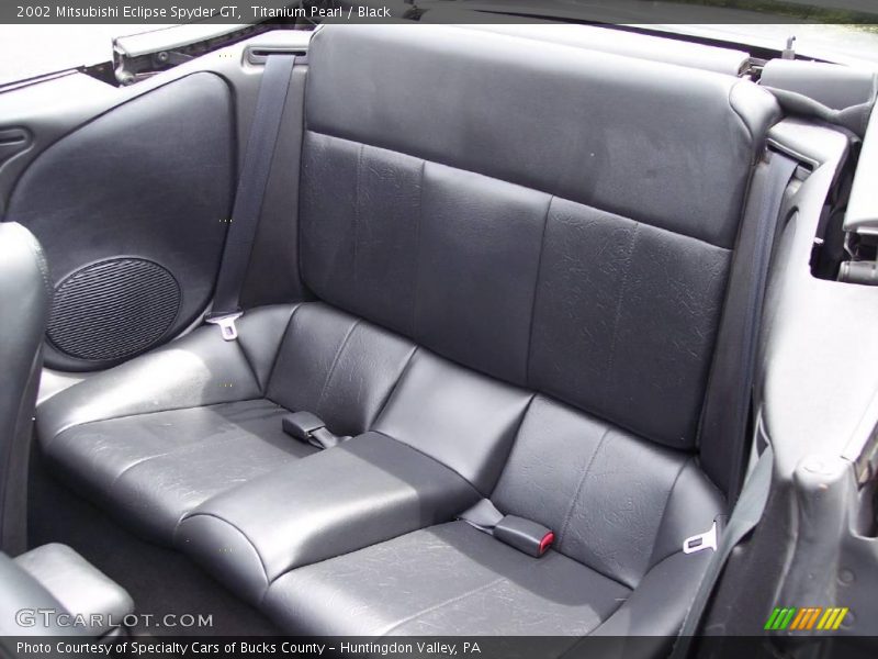 Titanium Pearl / Black 2002 Mitsubishi Eclipse Spyder GT
