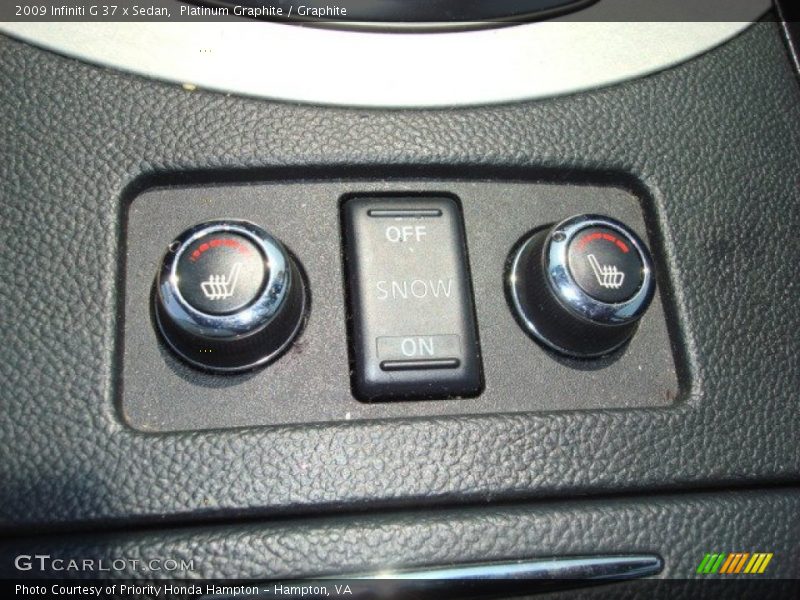 Platinum Graphite / Graphite 2009 Infiniti G 37 x Sedan