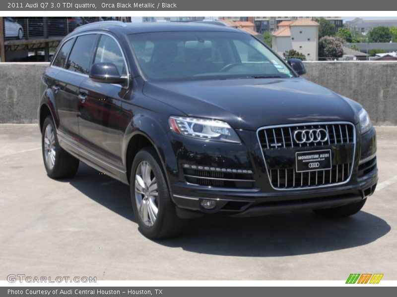 Orca Black Metallic / Black 2011 Audi Q7 3.0 TDI quattro