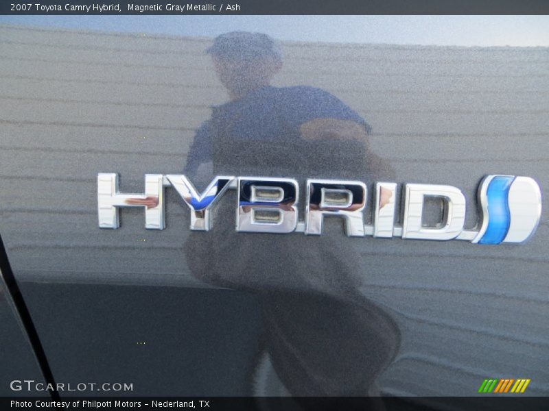 Magnetic Gray Metallic / Ash 2007 Toyota Camry Hybrid