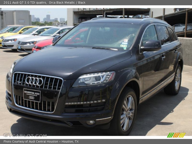 Orca Black Metallic / Black 2011 Audi Q7 3.0 TDI quattro