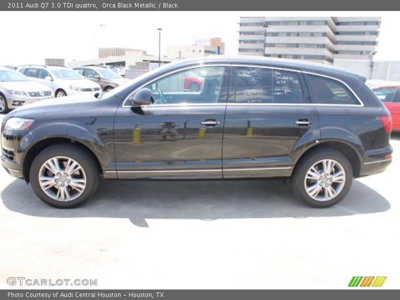 Orca Black Metallic / Black 2011 Audi Q7 3.0 TDI quattro