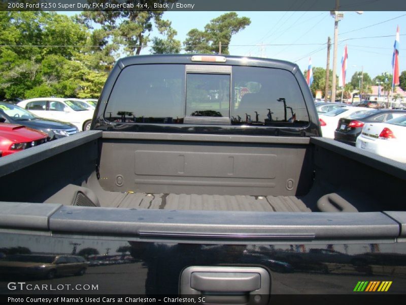 Black / Ebony 2008 Ford F250 Super Duty FX4 SuperCab 4x4