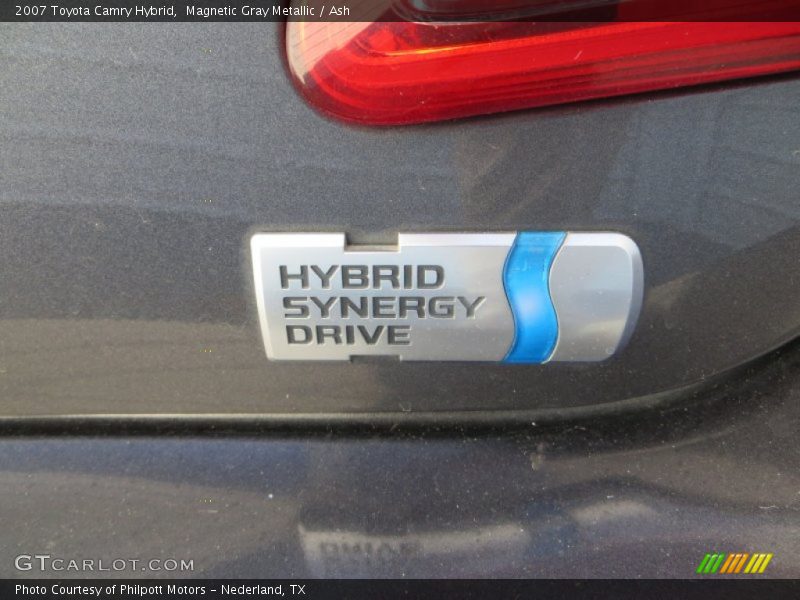 Magnetic Gray Metallic / Ash 2007 Toyota Camry Hybrid