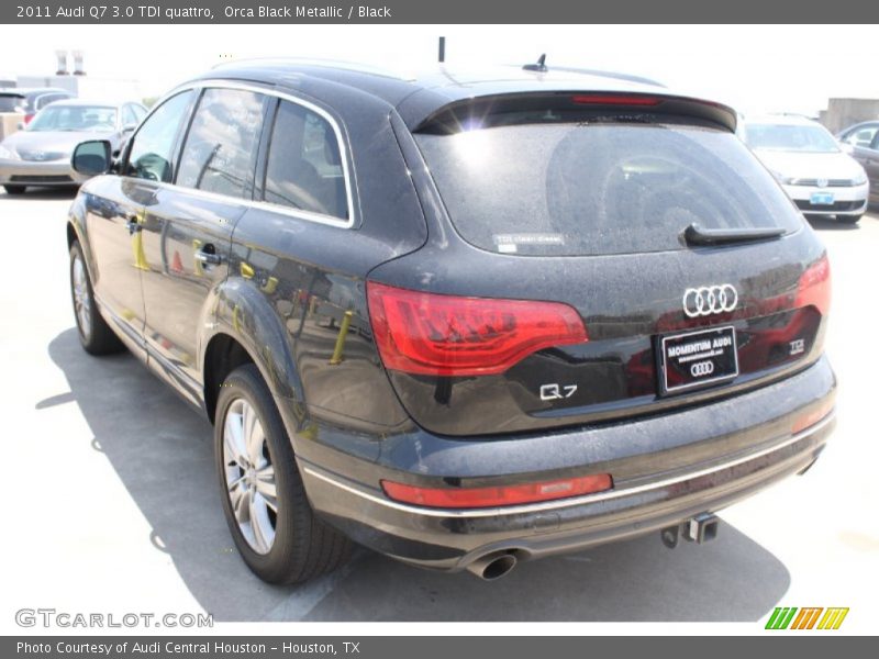 Orca Black Metallic / Black 2011 Audi Q7 3.0 TDI quattro