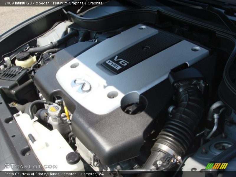 Platinum Graphite / Graphite 2009 Infiniti G 37 x Sedan